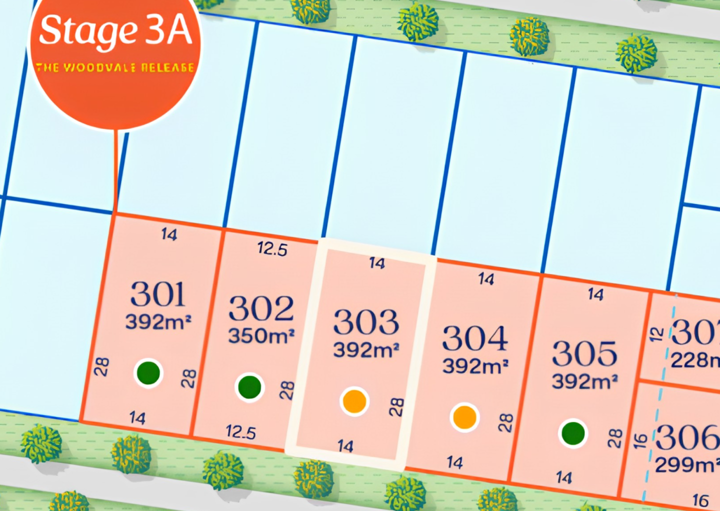 LOT 303 (Stage 3A)