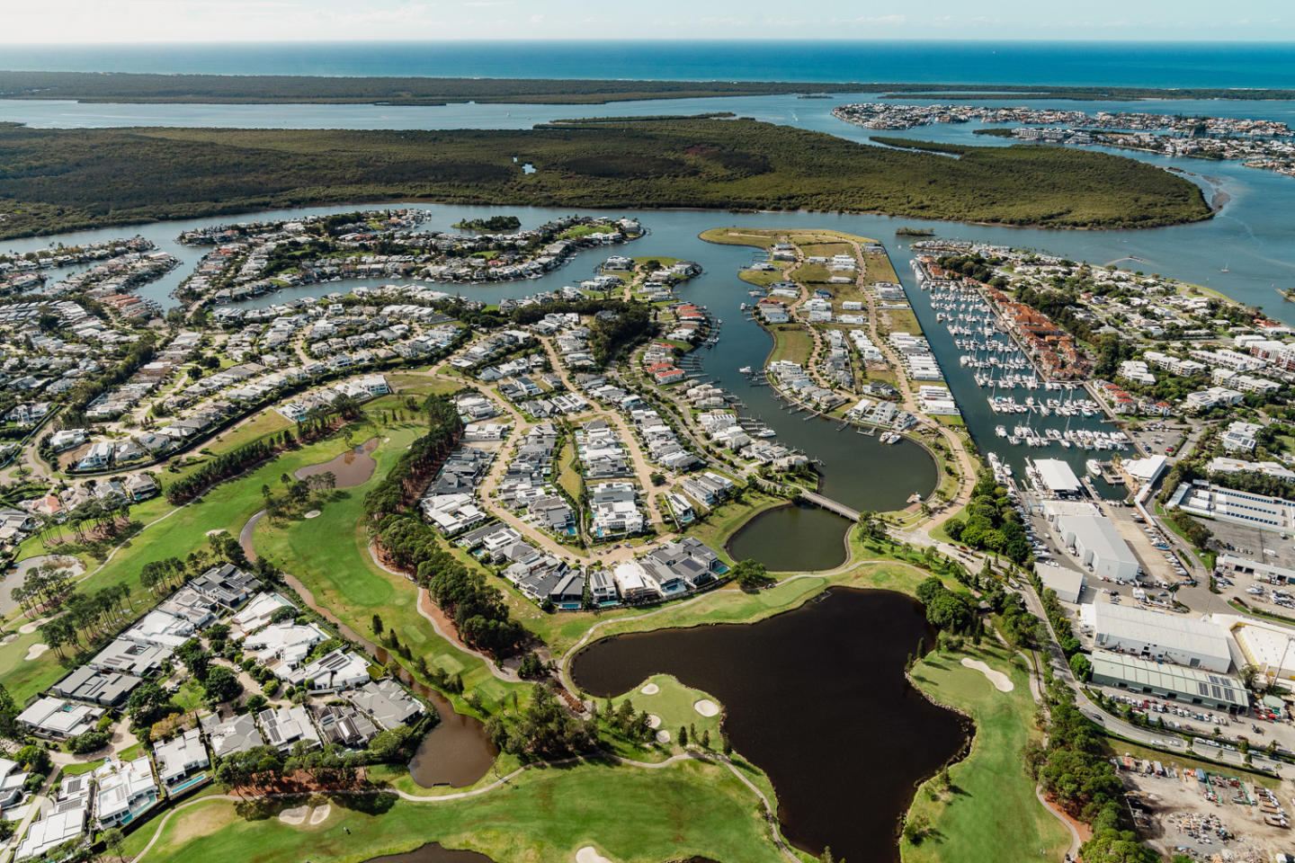 Mulpha offers waterfront, marina-view and parkside land options at Sanctuary Cove