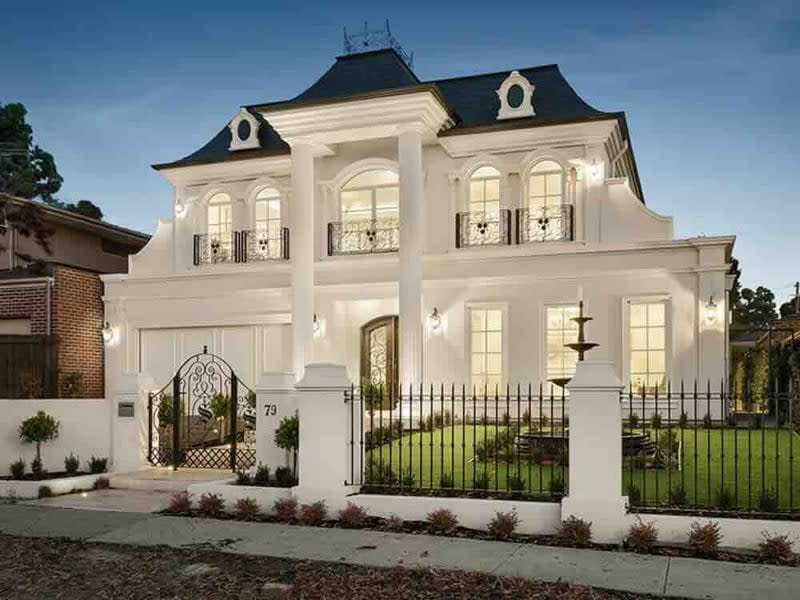 French Provincial Home Designs