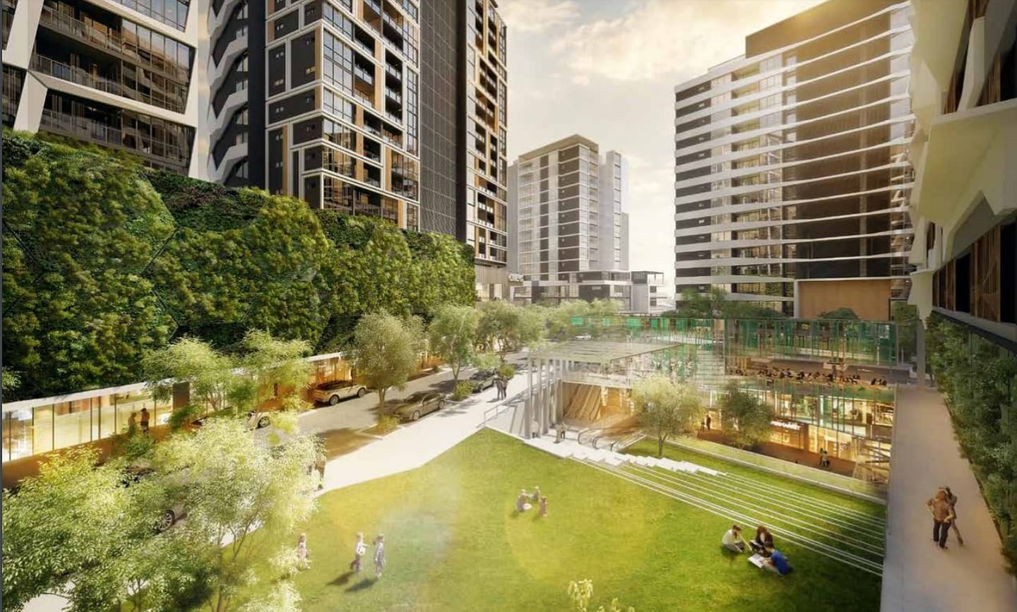 Brisbane's South City Square changes composition