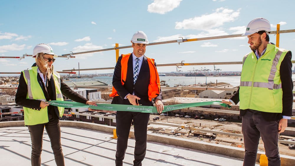 Waterline Place sees another apartment building make its mark