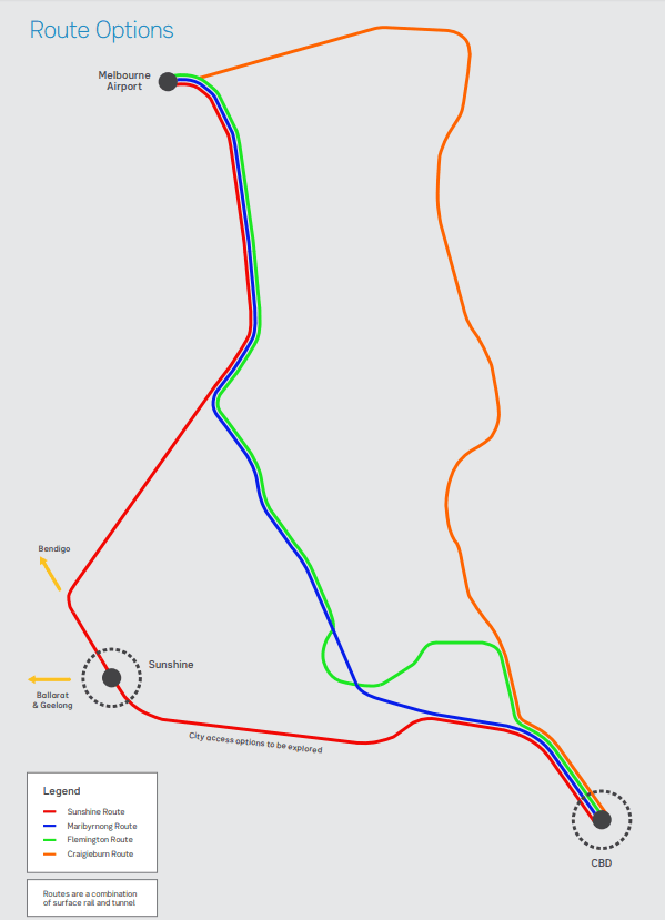 Victorian Government commits to Sunshine-Albion corridor for Melbourne Airport Rail Link