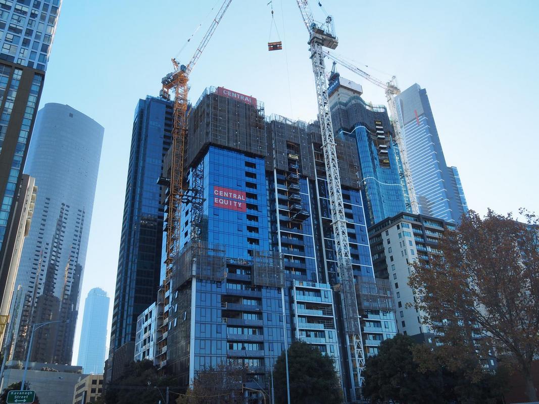 A snapshot of Melbourne's construction - June 2018
