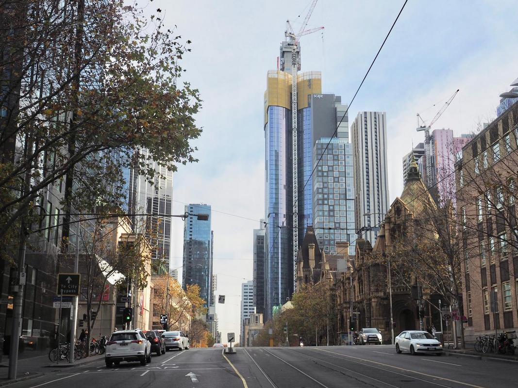 A snapshot of Melbourne's construction - July 2018