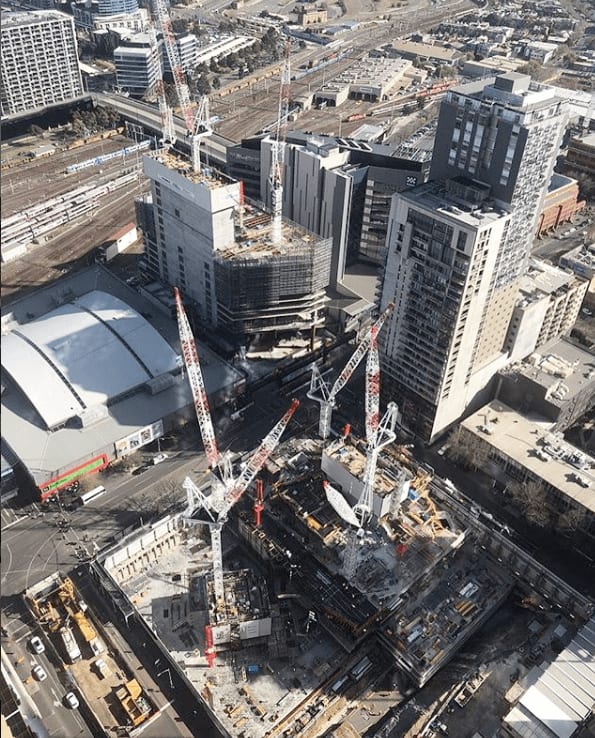Probuild tops out at 271 Spring Street