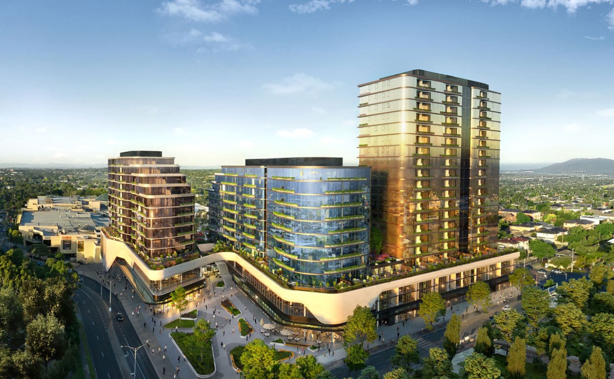 What's happening in the suburbs the Suburban Rail Loop might link?