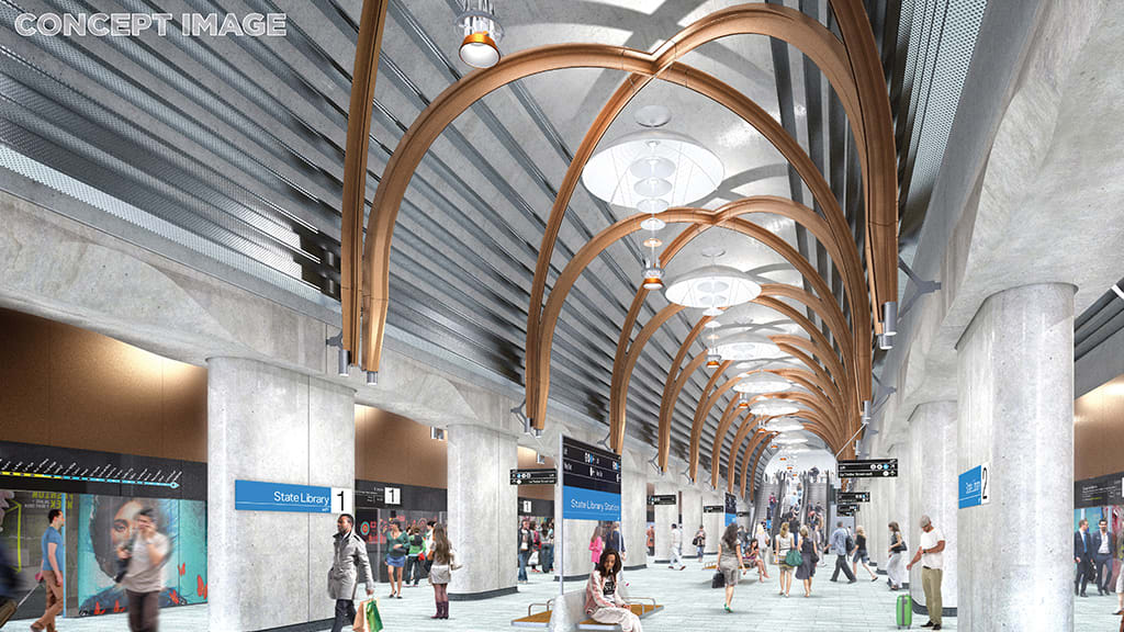 Melbourne Metro's finalised station designs unveiled