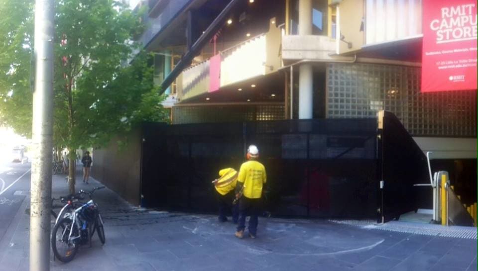 Work begins on RMIT's New Academic Street Project
