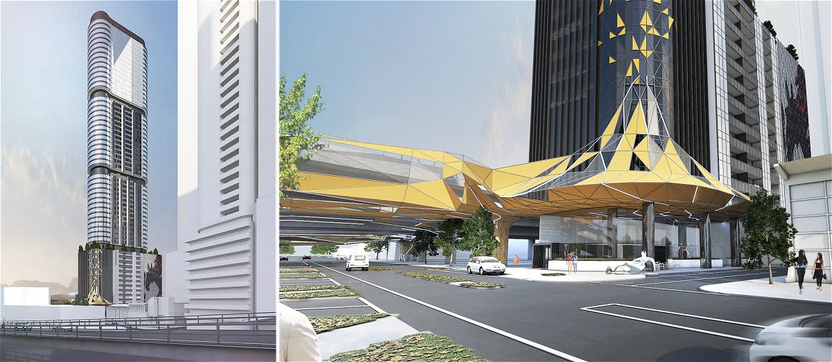 The 'Unconquered Sun' of Southbank goes up for sale