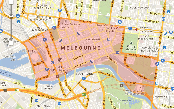 Charge it up - Decongesting The Hoddle Grid