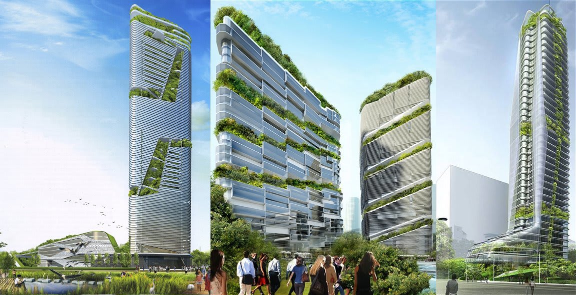 Top 5 Ken Yeang green designs we'd love to see in Melbourne