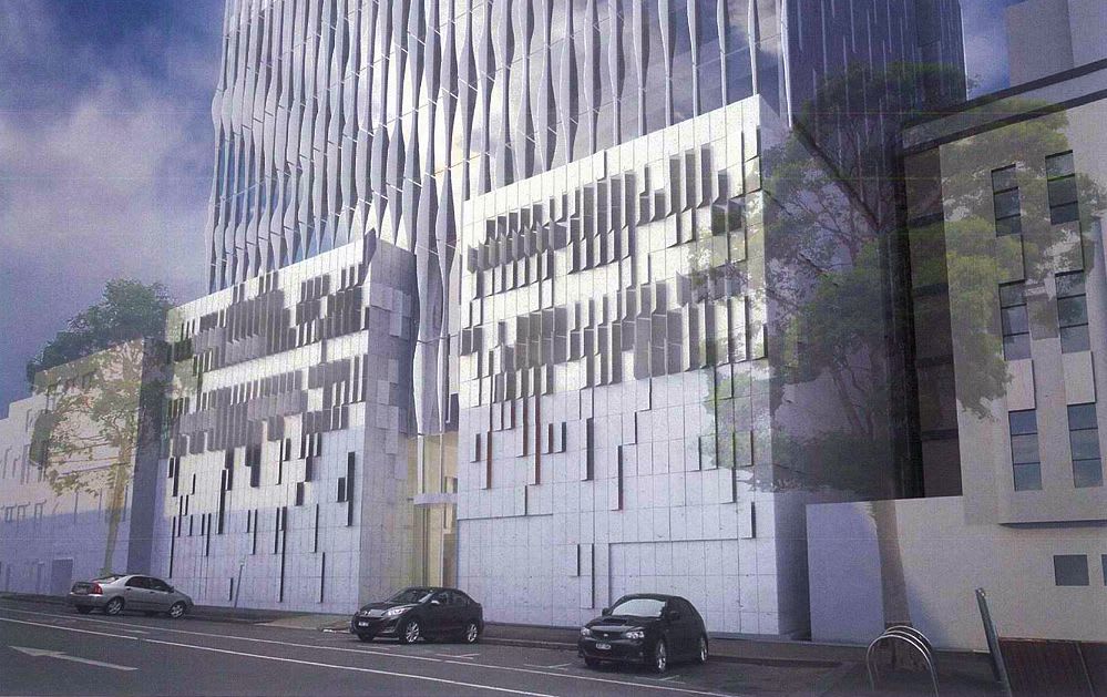 Fins and folly > 529-541 Elizabeth Street, Melbourne