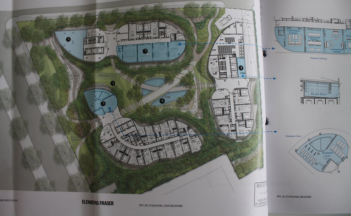 Planning Application > 601 St Kilda Road, Melbourne