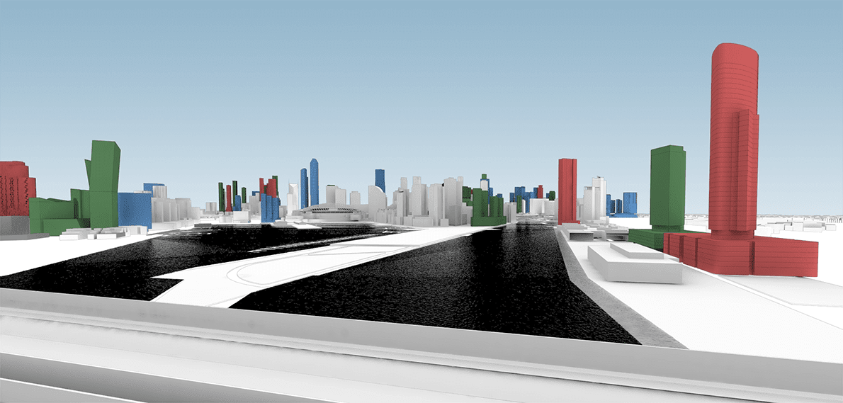 CBD Model update: Docklands to the fore
