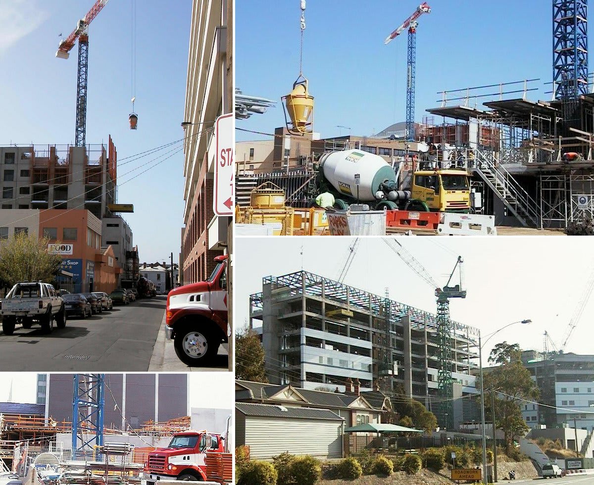 Melbourne under construction > April 2004