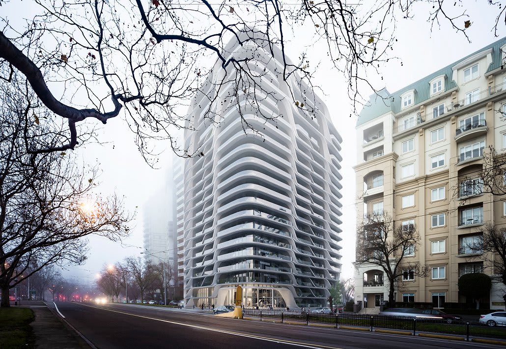 Zaha Hadid Architects land on St Kilda Road