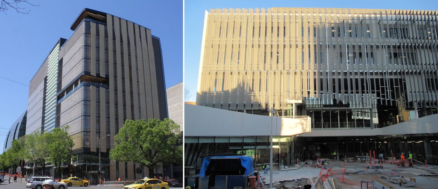 Melbourne University's building infrastructure upgrade