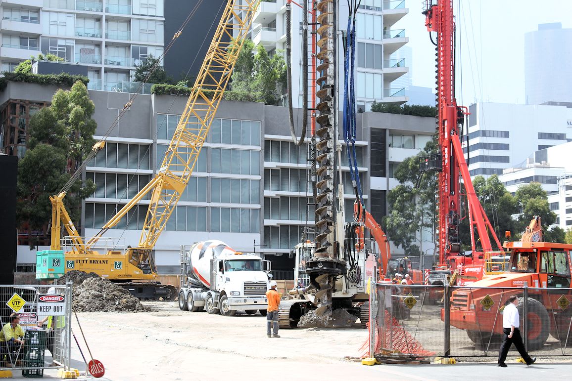 Collins Square approved one day, under construction the next