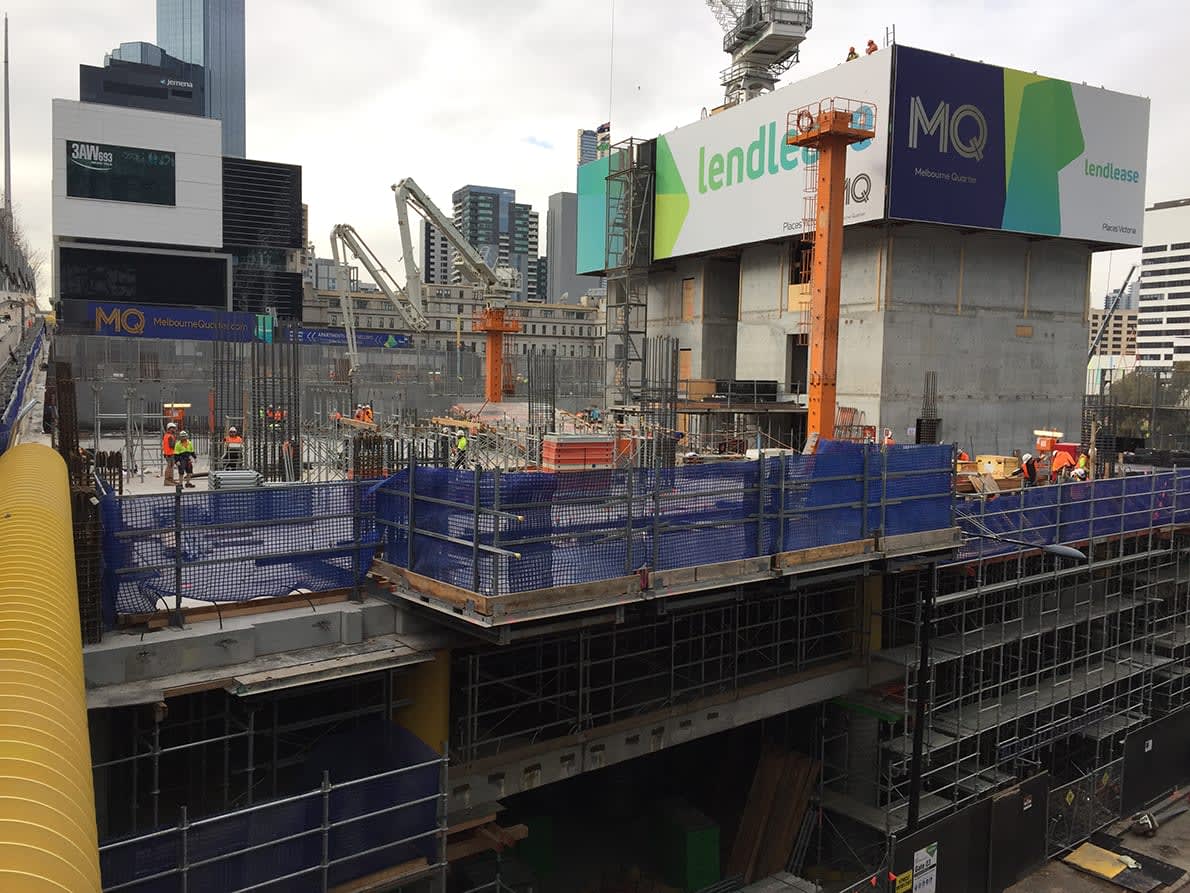 Docklands construction update June 2017 (with 3D)