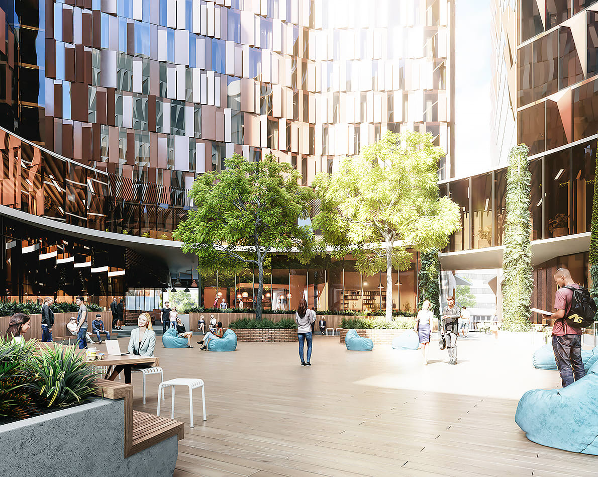 Further details of Hayball's design for Carlton Connect emerge