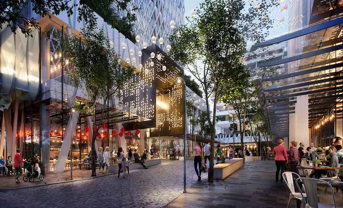 'Eat Street' light rail transformation underway