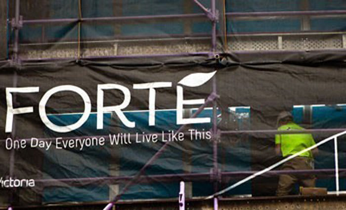 Docklands tower Forté now the tallest timber residential building in the world as it tops out at 10 storeys
