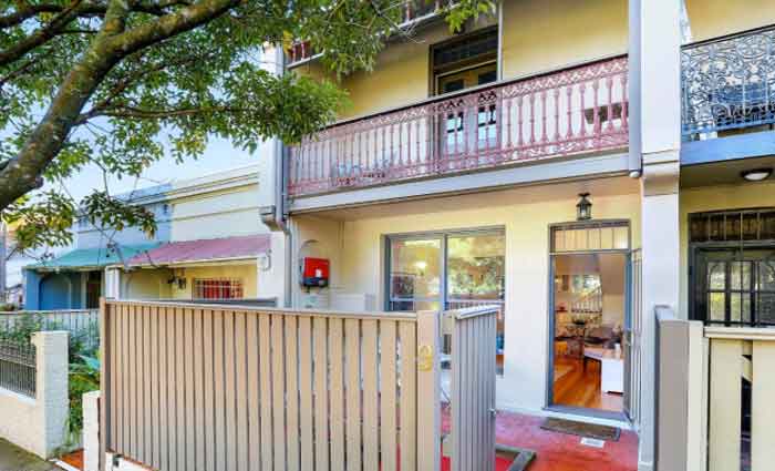 Adam Spencer lists Newtown terrace