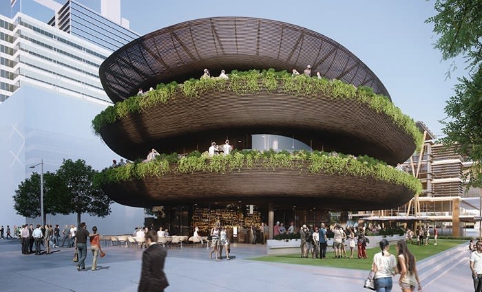 Barangaroo's bird nest building listed at $35 million
