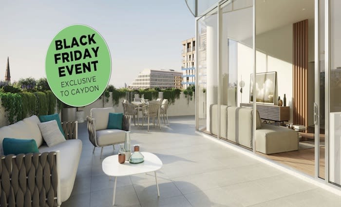 Caydon's Black Friday discount apartment gimmick