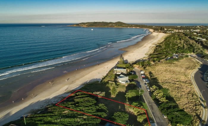 John 'Strop' Cornell and Delvene Delaney list last Belongil Beach, Byron Bay land holding