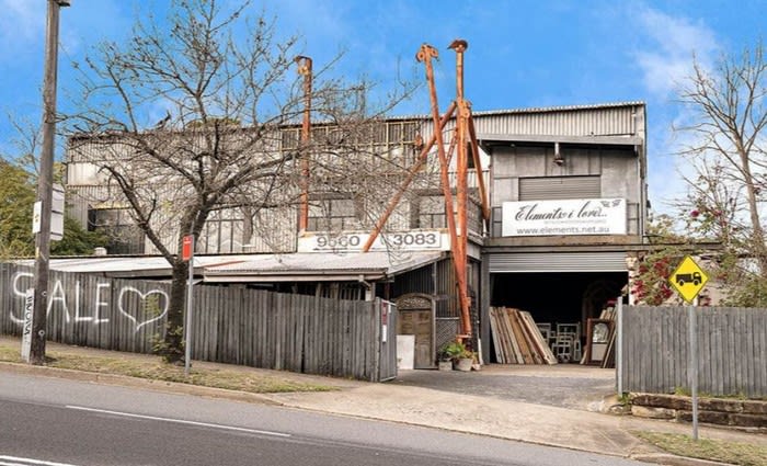 Leichhardt warehouse with residential development potential listed