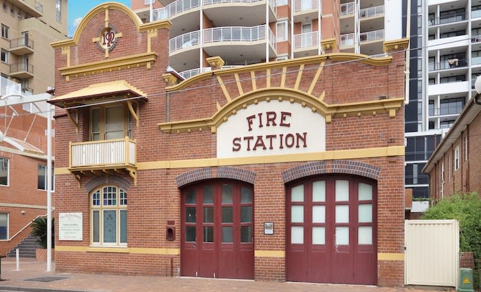 Old fire station building in Sydney's Hurstville listed