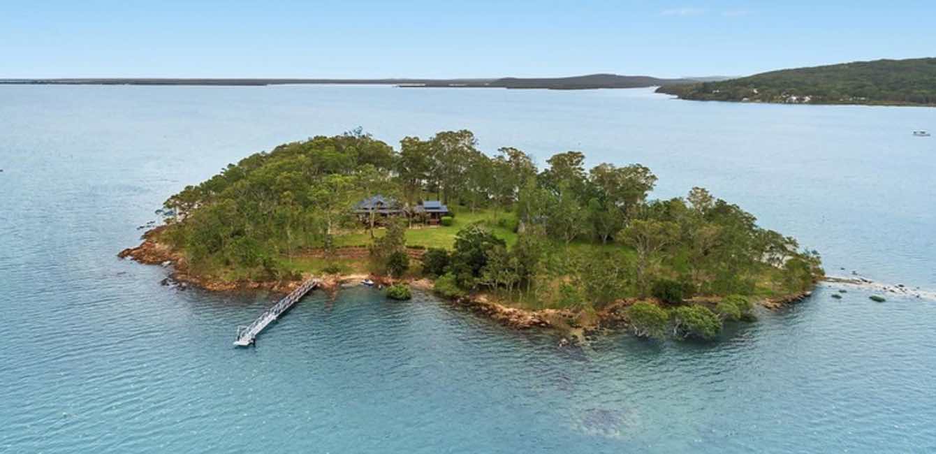 Garden Island near Port Stephens listed for sale for the second time