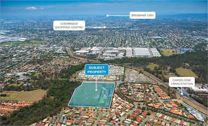 Infill site in north Brisbane with development potential listed