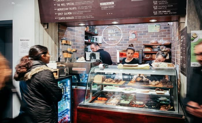 Hole in the Wall Cafe on Sydney's Macquarie Street listed through Savills