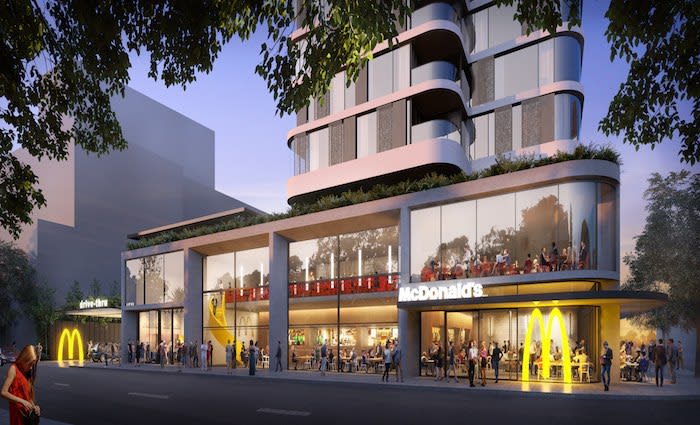 McDonald's moves into apartment development joint venture with Stockland
