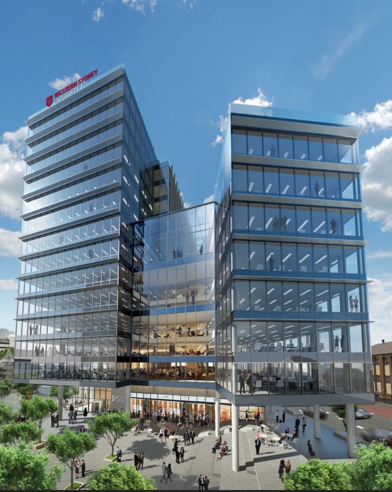 Western Sydney University and Charter Hall celebrate ‘topping out’ at $220 million campus project