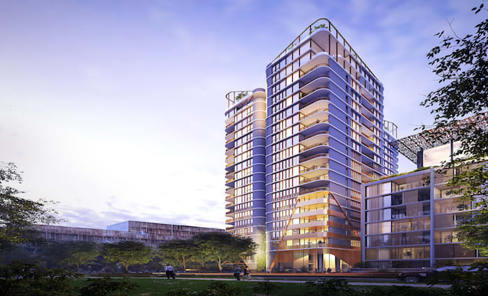 Waterloo's Waterfall by Crown Group launching this weekend