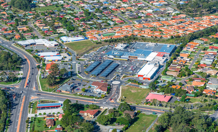 Brisbane shopping centre anchored by Woolworths listed for sale 