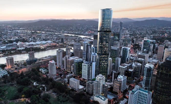 Brisbane Skytower joins race to be the city's highest residential tower