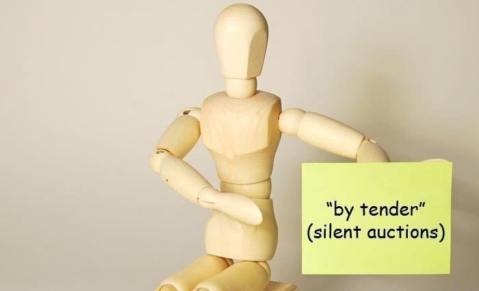What is 'by tender’ (silent auctions)? Investment terms explained