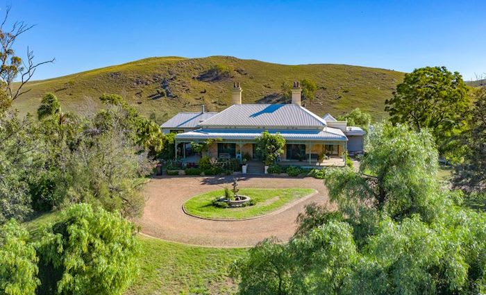 Landmark Hunter Valley rural property Glen Nevis listed