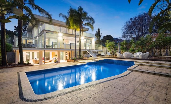 Fashion stylist Beate Tierney lists Kew resort style home 