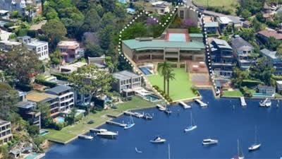 Bob Ell lists Cremorne harbourfront residential mansion mega-site