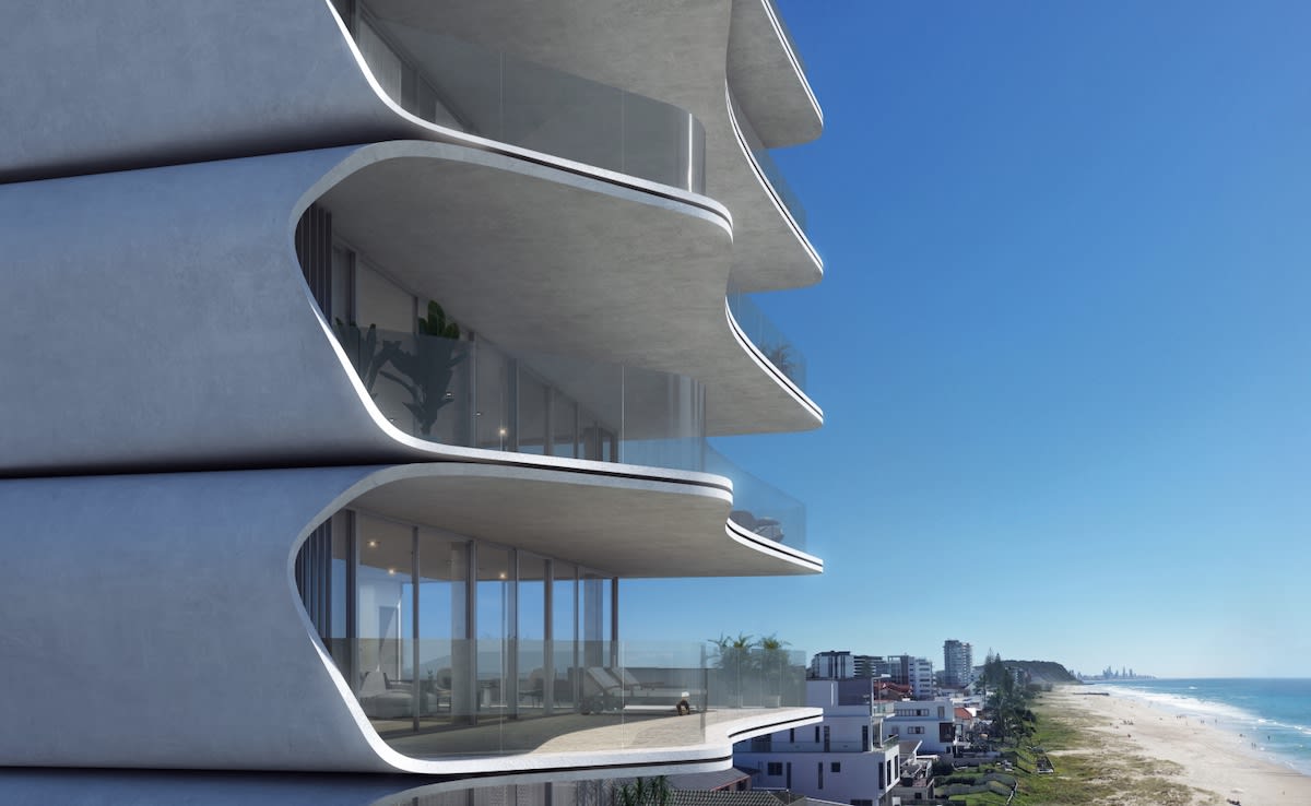 First look: New Palm Beach, Gold Coast boutique beachfront apartment tower