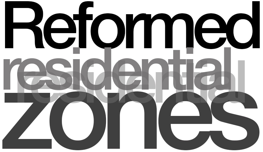 Reformed planning zones: City of Stonnington