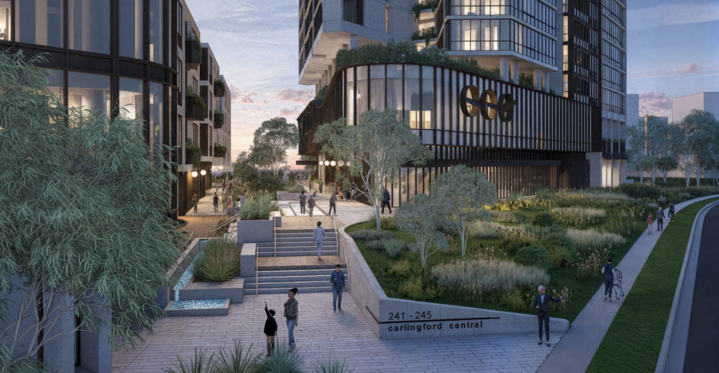 First look: 18-storey housing project pitched near Carlingford Light Rail Station