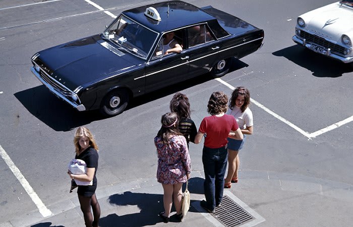 Melbourne's evolution via the humble taxi