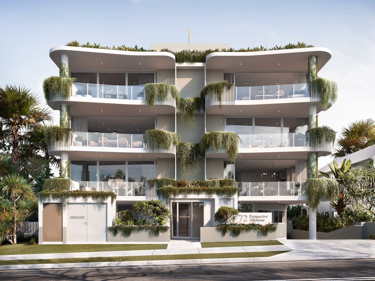 Sherpa approach sell-out of Perspective on Albatross, luxury Mermaid Beach apartment development