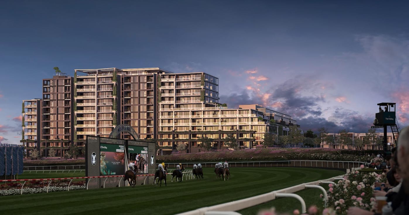 Hamton reveal Trackside House at $2 billion Moonee Valley Racecourse redevelopment